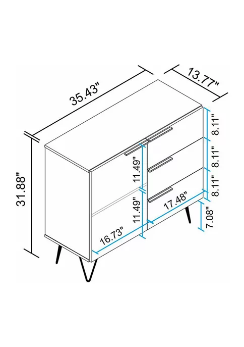 Top 10 ๐ Manhattan Comfort Beekman 35.43 ๐ Dresser โ๏ธ 5 Top 10 ๐ Manhattan Comfort Beekman 35.43 ๐ Dresser โ๏ธ - Image 3