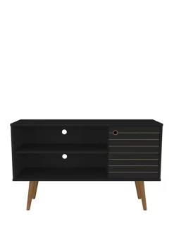 Discount 😉 Manhattan Comfort 42.52 Inch Black Liberty TV Stand 🔔 -Manhattan Comfort Online Shop Belk 1039