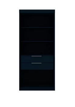 Best deal 👍 Manhattan Comfort Mulberry Open 1 Sectional Armoire Wardrobe Closet 👍 -Manhattan Comfort Online Shop Belk 1065