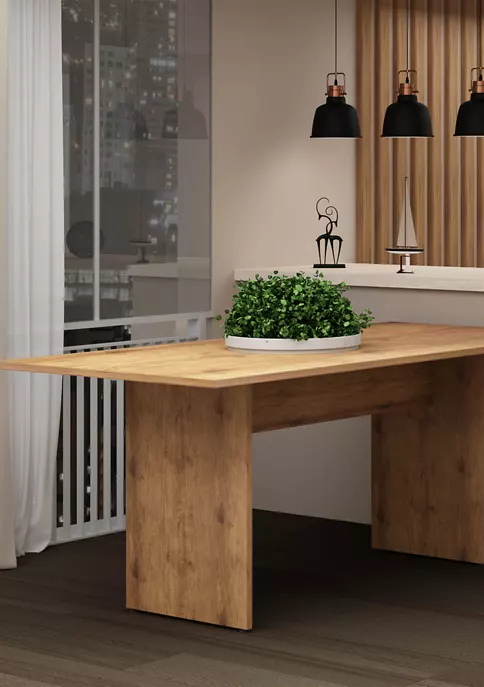 New ๐ Manhattan Comfort 67.91 Inch NoMad Dining Table โค๏ธ 4 New ๐ Manhattan Comfort 67.91 Inch NoMad Dining Table โค๏ธ - Image 2