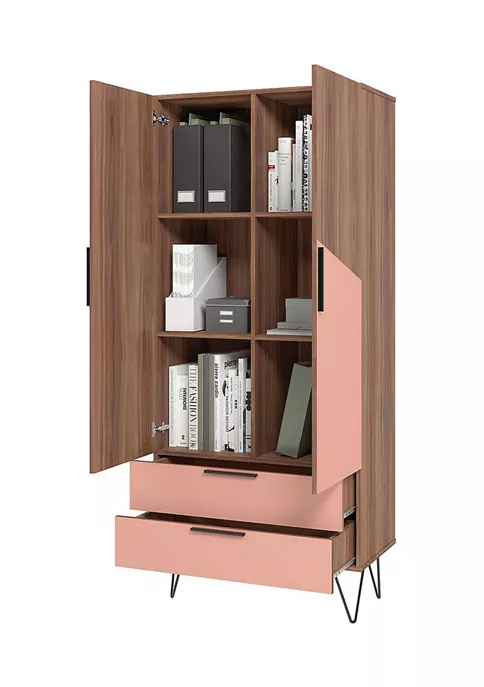 Outlet 👍 Manhattan Comfort Beekman 67.32 Tall Cabinet 🛒 6 Outlet 👍 Manhattan Comfort Beekman 67.32 Tall Cabinet 🛒 - Image 4
