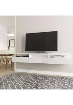 Hot Sale 🎁 Manhattan Comfort Cabrini Half Floating Entertainment Center ⭐