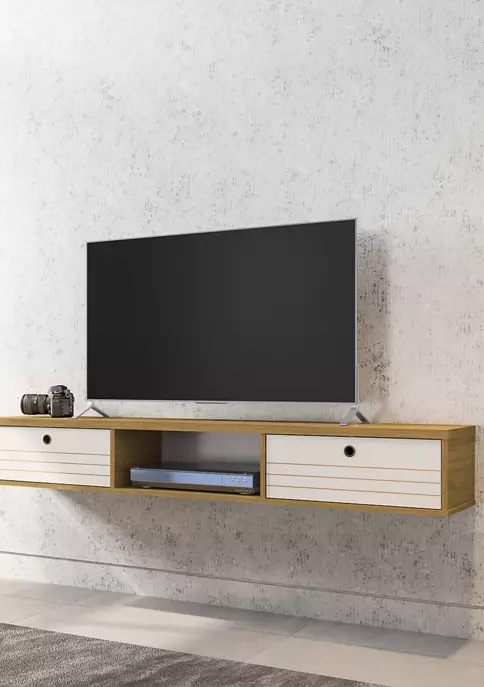 Best Sale ⌛ Manhattan Comfort Liberty 62.99 Inch Floating Entertainment Center ❤️ 4 Best Sale ⌛ Manhattan Comfort Liberty 62.99 Inch Floating Entertainment Center ❤️ - Image 2