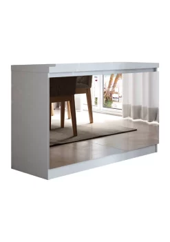 Cheapest ⭐ Manhattan Comfort Viennese 2.0 - 46.81 Inch Buffet Stand with Mirrors in Maple Cream 🌟 -Manhattan Comfort Online Shop Belk 1199