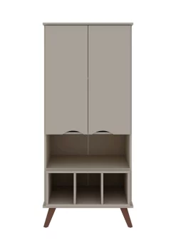 Best Pirce 🤩 Manhattan Comfort Hampton 26.77 Inch Display Cabinet in White 🔔 -Manhattan Comfort Online Shop Belk 1210