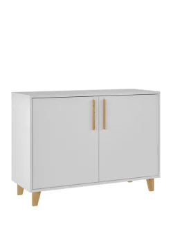 Coupon ๐คฉ Manhattan Comfort White Herald Double Side Cabinet ๐คฉ