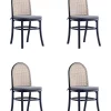 Wholesale 🛒 Manhattan Comfort Paragon Cane Dining Chair 1.0 - Set of 4 👏