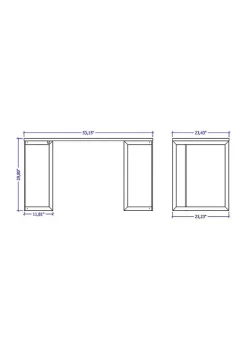 Cheapest 🥰 Manhattan Comfort Lexington 53.15 Desk ⌛ 11 Cheapest 🥰 Manhattan Comfort Lexington 53.15 Desk ⌛ -Manhattan Comfort Online Shop Belk 1295