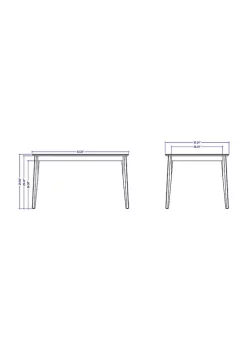 Wholesale 🌟 Manhattan Comfort Tudor 53.34 Dining Table 😉 -Manhattan Comfort Online Shop Belk 1409