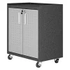 Brand new ✔️ Manhattan Comfort Fortress 31.5" Mobile Garage Cabinet with Shelves 🎁 -Manhattan Comfort Online Shop Belk 1422