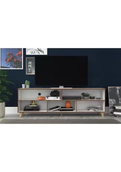 Flash Sale 🤩 Manhattan Comfort Warren Oak TV Stand 🎁 -Manhattan Comfort Online Shop Belk 1430