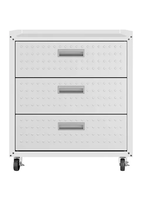 Flash Sale 👏 Manhattan Comfort 3-Piece Fortress Mobile Space-Saving Garage Cabinet and Worktable 6.0 🔥 5 Flash Sale 👏 Manhattan Comfort 3-Piece Fortress Mobile Space-Saving Garage Cabinet and Worktable 6.0 🔥 - Image 3