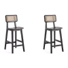 Wholesale ✔️ Manhattan Comfort Versailles Cane Counter Stool - Set of 2 🎉 -Manhattan Comfort Online Shop Belk 1471