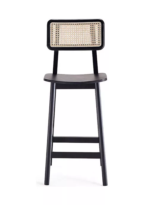 Wholesale โ๏ธ Manhattan Comfort Versailles Cane Counter Stool - Set of 2 ๐ 7 Wholesale โ๏ธ Manhattan Comfort Versailles Cane Counter Stool - Set of 2 ๐ - Image 5