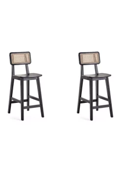 Wholesale โ๏ธ Manhattan Comfort Versailles Cane Counter Stool - Set of 2 ๐ 13 Wholesale โ๏ธ Manhattan Comfort Versailles Cane Counter Stool - Set of 2 ๐ -Manhattan Comfort Online Shop Belk 1476