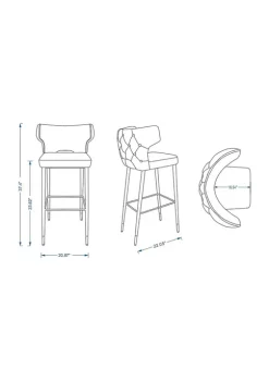 Cheap ๐งจ Manhattan Comfort Holguin Counter Stool ๐ฏ 12 Cheap ๐งจ Manhattan Comfort Holguin Counter Stool ๐ฏ -Manhattan Comfort Online Shop Belk 149
