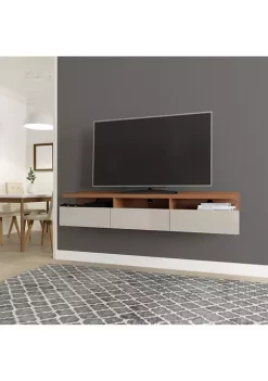 Cheapest 🎉 Manhattan Comfort Cabrini Half Floating Entertainment Center 🎁 -Manhattan Comfort Online Shop Belk 1494