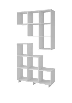 Promo ❤️ Manhattan Comfort Cascavel Stair Cubby - Set of 2 🤩 -Manhattan Comfort Online Shop Belk 1510