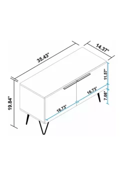 Outlet 😉 Manhattan Comfort Beekman 35.43 Accent Cabinet 👍 -Manhattan Comfort Online Shop Belk 1513