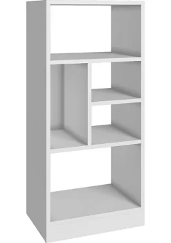Buy 🥰 Manhattan Comfort Valenca Bookcase 2.0 in White 😀