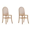 Deals 👍 Manhattan Comfort Paragon Cane Dining Chair 2.0 - Set of 2 💯 -Manhattan Comfort Online Shop Belk 1530