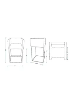 Top 10 ✔️ Manhattan Comfort Embassy Counter Stool ❤️ -Manhattan Comfort Online Shop Belk 1539