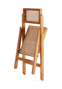 Promo 😀 Manhattan Comfort Pullman Cane Dining Folding Chair - Set of 2 🧨 -Manhattan Comfort Online Shop Belk 1637