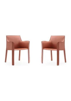 Budget 🧨 Manhattan Comfort Vogue Arm Chair - Set of 2 🔔