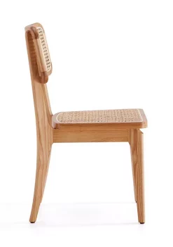 Outlet ❤️ Manhattan Comfort Giverny Cane Dining Chair - Set of 2 🌟 -Manhattan Comfort Online Shop Belk 1786