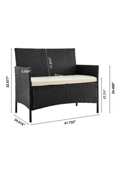 Wholesale 🛒 Manhattan Comfort Imperia Patio 4- Person Conversation Set with Coffee Table 🎉 -Manhattan Comfort Online Shop Belk 1804