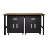 Budget 😀 Manhattan Comfort 3-Piece Fortress Mobile Space-Saving Garage Cabinet and Worktable 4.0 🔔 -Manhattan Comfort Online Shop Belk 1828