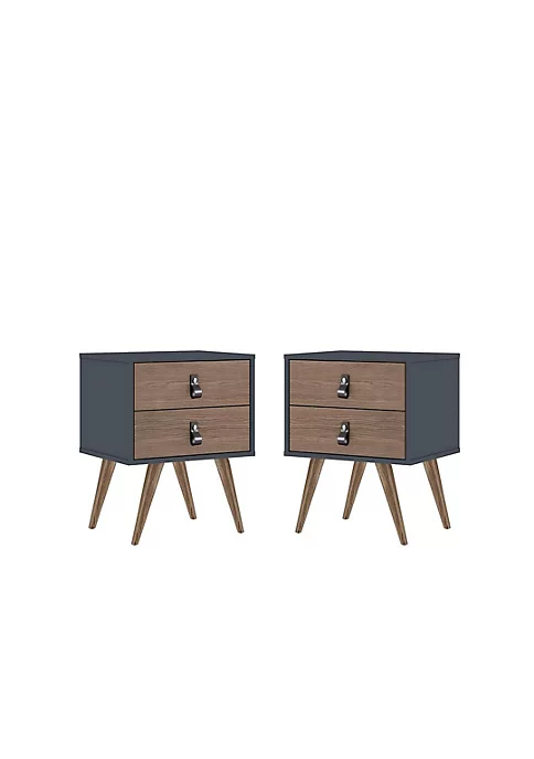 Wholesale 😀 Manhattan Comfort Amber Nightstand (Set of 2) 🌟 3 Wholesale 😀 Manhattan Comfort Amber Nightstand (Set of 2) 🌟