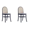 Best reviews of ⌛ Manhattan Comfort Paragon Cane Dining Chair 1.0 - Set of 2 👍 -Manhattan Comfort Online Shop Belk 1866