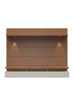 Wholesale 🥰 Manhattan Comfort Cabrini 2.2 Floating Wall Theater Entertainment Center in White Gloss 😀 -Manhattan Comfort Online Shop Belk 187