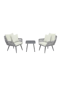 Buy 🛒 Manhattan Comfort Cannes Patio 2- Person Seating Group with End Table 👍 -Manhattan Comfort Online Shop Belk 1878