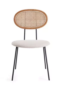 Outlet 🧨 Manhattan Comfort Jardin Cane Dining Chair - Set of 2 ✨ -Manhattan Comfort Online Shop Belk 1883