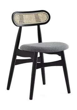 Outlet 👍 Manhattan Comfort Colbert Cane Dining Chair - Set of 2 🔔 -Manhattan Comfort Online Shop Belk 1907