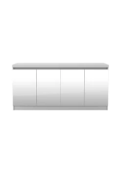 Discount 💯 Manhattan Comfort Viennese 2.0 Sideboard in White Gloss 👍