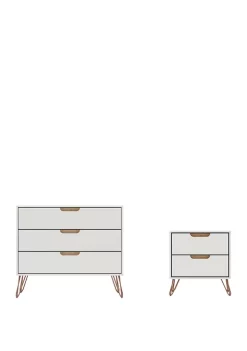 Top 10 😍 Manhattan Comfort Rockefeller 👗 Dresser and Nightstand - Set of 2 🛒 -Manhattan Comfort Online Shop Belk 194