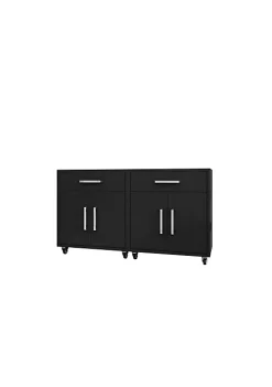 Best reviews of ✔️ Manhattan Comfort Eiffel Mobile Garage Cabinet (Set of 2) 🥰 -Manhattan Comfort Online Shop Belk 2005