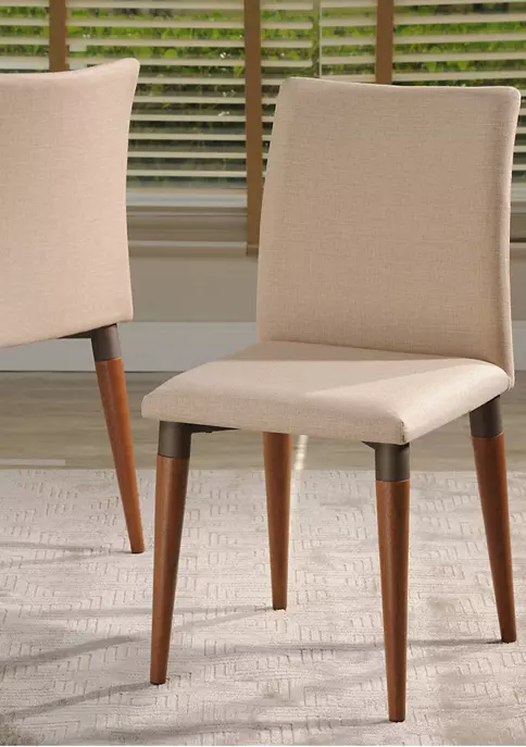Budget ✔️ Manhattan Comfort Set of 2 Charles Dining Chairs 🎉 4 Budget ✔️ Manhattan Comfort Set of 2 Charles Dining Chairs 🎉 - Image 2