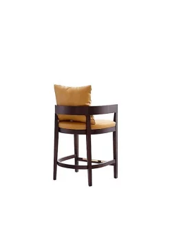 Cheapest 💯 Manhattan Comfort Ritz Counter Stool in Camal and Dark Walnut ⭐ -Manhattan Comfort Online Shop Belk 2028