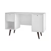 Best Pirce 🛒 Manhattan Comfort Edgar Office Desk in White ⌛ -Manhattan Comfort Online Shop Belk 2043
