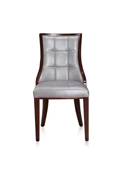 New π Manhattan Comfort Fifth Avenue Faux Leather Dining Chair (Set of Two) in Silver and Walnut π₯ 9 New π Manhattan Comfort Fifth Avenue Faux Leather Dining Chair (Set of Two) in Silver and Walnut π₯ -Manhattan Comfort Online Shop Belk 2136