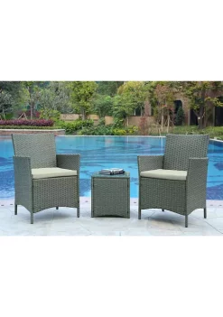 Flash Sale ❤️ Manhattan Comfort Imperia Patio 2- Person Seating Group with End Table 🌟 -Manhattan Comfort Online Shop Belk 2173