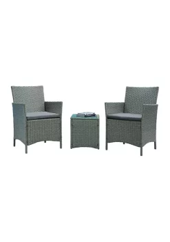 Flash Sale ❤️ Manhattan Comfort Imperia Patio 2- Person Seating Group with End Table 🌟 -Manhattan Comfort Online Shop Belk 2177
