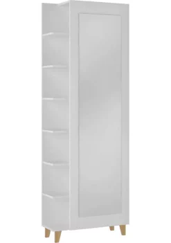 Outlet 🧨 Manhattan Comfort Minetta 👟 Shoe Closet in White ❤️