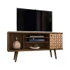 Best Sale 🔔 Manhattan Comfort Liberty 53.14" TV Stand in Rustic Brown and 3D Brown Prints 🧨 -Manhattan Comfort Online Shop Belk 2217