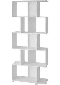 Budget ❤️ Manhattan Comfort Petrolina Z-Shelf in White ⭐