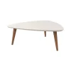 Best Pirce 👏 Manhattan Comfort Utopia Low Triangle Coffee Table in White Gloss ⭐ -Manhattan Comfort Online Shop Belk 2223